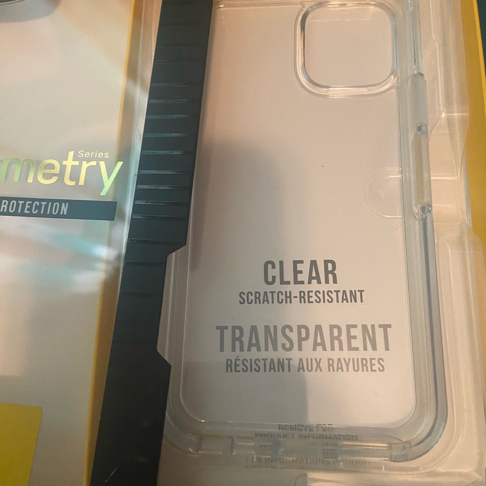 Clear I phone 11 pro otter box